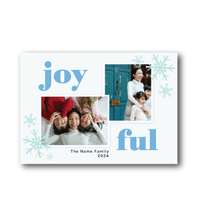 Postcard - Joyful - 5"H x 7"W