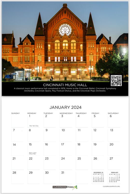 Calendars Cincinnati, Custom, Wall, 12 Month